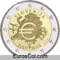 Moneda conmemorativa de Eslovenia del a�o 2012