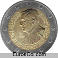 Moneda conmemorativa de Vaticano del a�o 2007