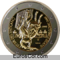 Moneda conmemorativa de Vaticano del a�o 2008