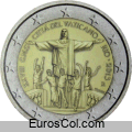 Moneda conmemorativa de Vaticano del a�o 2013