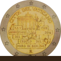 Moneda conmemorativa de Vaticano del a�o 2014