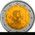 Moneda conmemorativa de Vaticano del a�o 2017