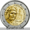Moneda conmemorativa de Vaticano del a�o 2021