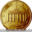Alemania 50 euro cents coin (1a edition)
