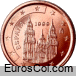 España 1 euro cent coin (1a edition) España 1 euro cent coin (1a edition)