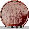 Moneda de 5 centimos de España (1a edicion)