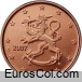 Finlandia 1 euro cent coin (2a edition) Finlandia 1 euro cent coin (2a edition)