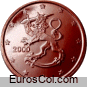 Moneda de 2 centimos de Finlandia (1a edicion)