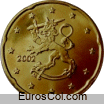 Moneda de 20 centimos de Finlandia (1a edicion)
