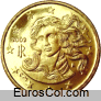 Moneda de 10 centimos de Italia (1a edicion)