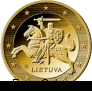 Moneda de 10 centimos de Lituania (1a edicion)