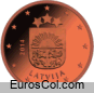 Letonia 2 euro cents coin (1a edition) Letonia 2 euro cents coin (1a edition)