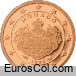 Mónaco 1 euro cent coin (2a edition) Mónaco 1 euro cent coin (2a edition)