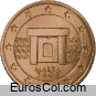 Malta 2 euro cents coin (1a edition)