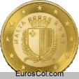 Malta 50 euro cents coin (1a edition)