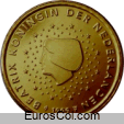 Moneda de 50 centimos de Holanda-Paises Bajos (1a edicion)