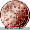 Moneda de 5 centimos de Portugal (1a edicion)