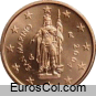 Moneda de 2 centimos de San Marino (1a edicion) Moneda de 2 centimos de San Marino (1a edicion)
