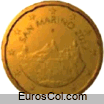 Moneda de 20 centimos de San Marino (2a edicion)
