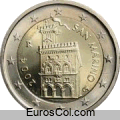 San Marino 2 euros coin (1a edition) San Marino 2 euros coin (1a edition)