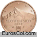 Eslovaquia 1 euro cent coin (1a edition) Eslovaquia 1 euro cent coin (1a edition)