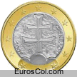 Moneda de 1 euro de Eslovaquia (1a edicion)