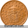 Vaticano 5 euro cents coin (2a edition)