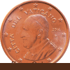 Vaticano 5 euro cents coin (4a edition)