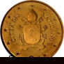 Vaticano 10 euro cents coin (5a edition)