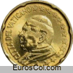 Vaticano 20 euro cents coin (1a edition)