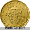 Vaticano 20 euro cents coin (2a edition)