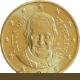 Moneda de 50 centimos de Vaticano (4a edicion) Moneda de 50 centimos de Vaticano (4a edicion)