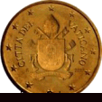 Moneda de 50 centimos de Vaticano (5a edicion) Moneda de 50 centimos de Vaticano (5a edicion)