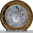 Moneda de 1 euro de Vaticano (5a edicion)