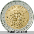Vaticano 2 euros coin (2a edition) Vaticano 2 euros coin (2a edition)