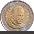 Moneda de 2 euros de Vaticano (4a edicion)